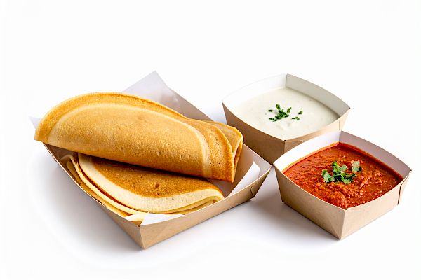 Kal Dosa with Chutney