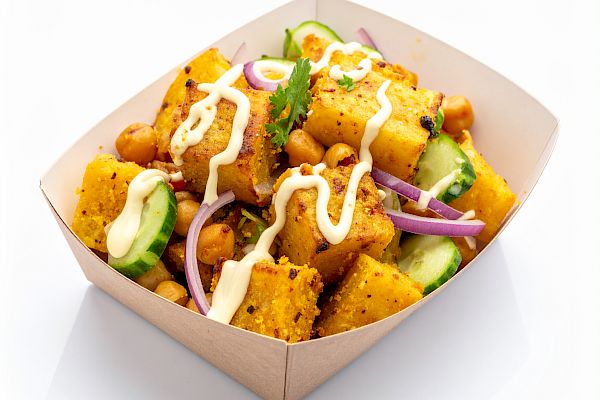 Fried Idly Salad