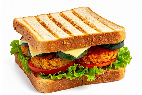 Veg Pattie Sandwich